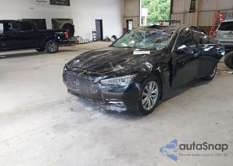 2017 Infiniti Q50 2.0T Premium из США, поврежденный, VIN JN1CV7AP0HM641806